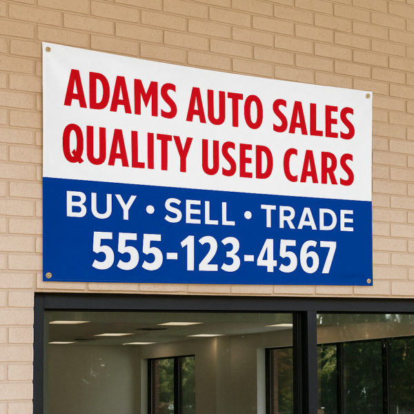 Standard Vinyl Banners