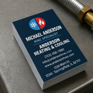 Free Business Cards For HVAC Technicians