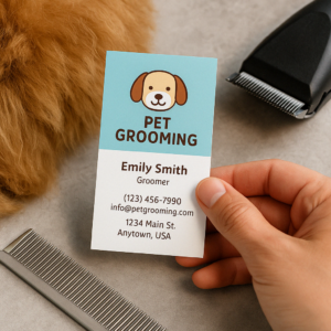 Free Business Cards For Pet Groomers