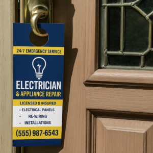 Free Door Hangers For Electricians & Appliance Repair