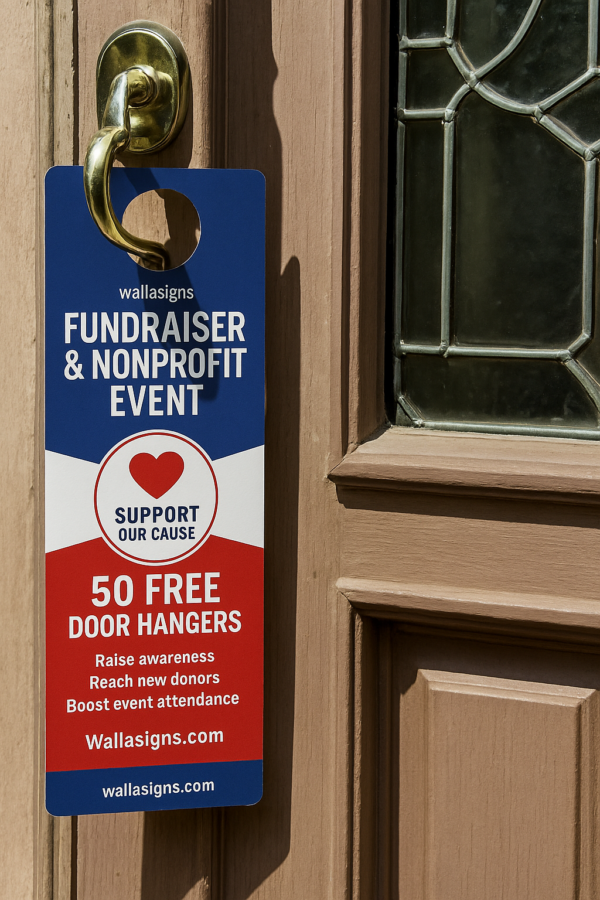 Free Door Hangers For Fundraisers & Nonprofit Events