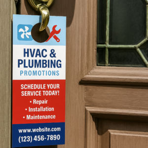 Free Door Hangers For HVAC & Plumbing Promotions