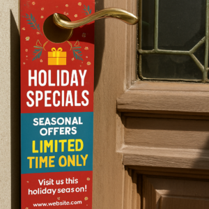 Free Door Hangers For Holiday Specials & Seasonal Promotions