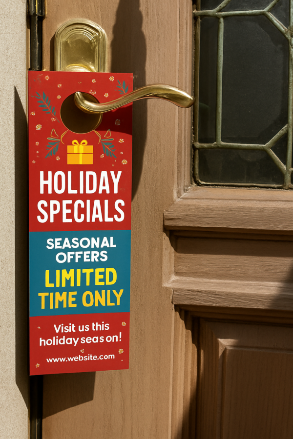 Free Door Hangers For Holiday Specials & Seasonal Promotions