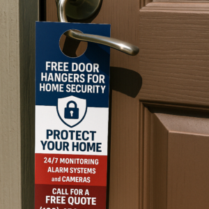 Free Door Hangers For Home Security Promotions
