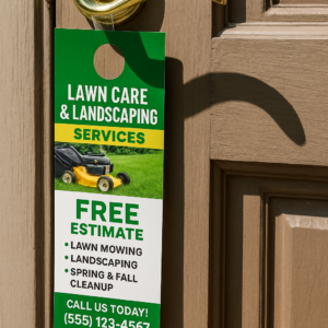 Free Door Hangers For Lawn Care & Landscaping Services (Copy)