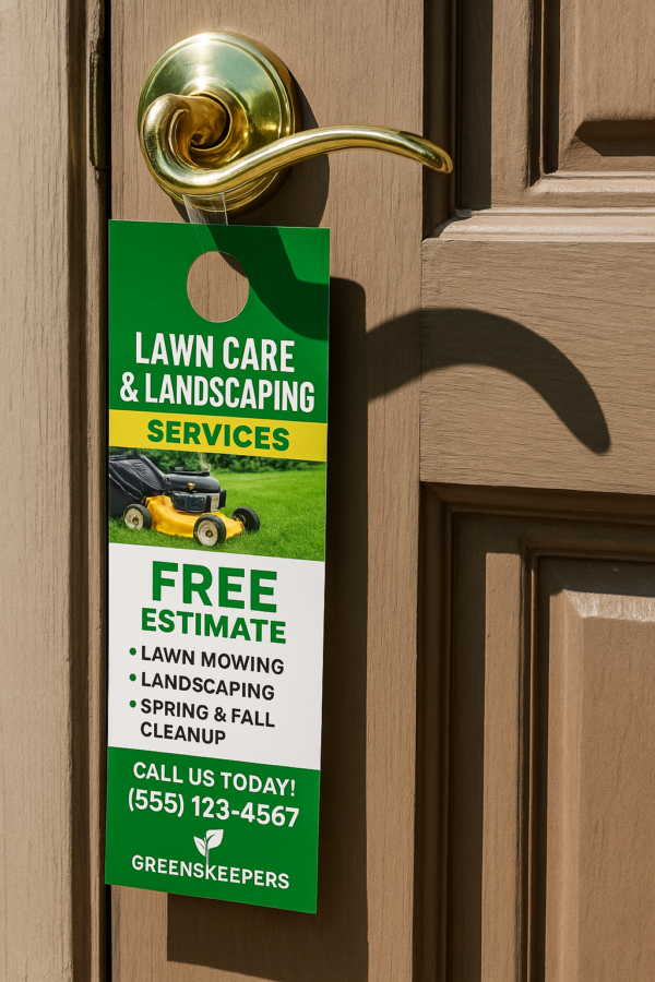 Free Door Hangers For Lawn Care & Landscaping Services (Copy)