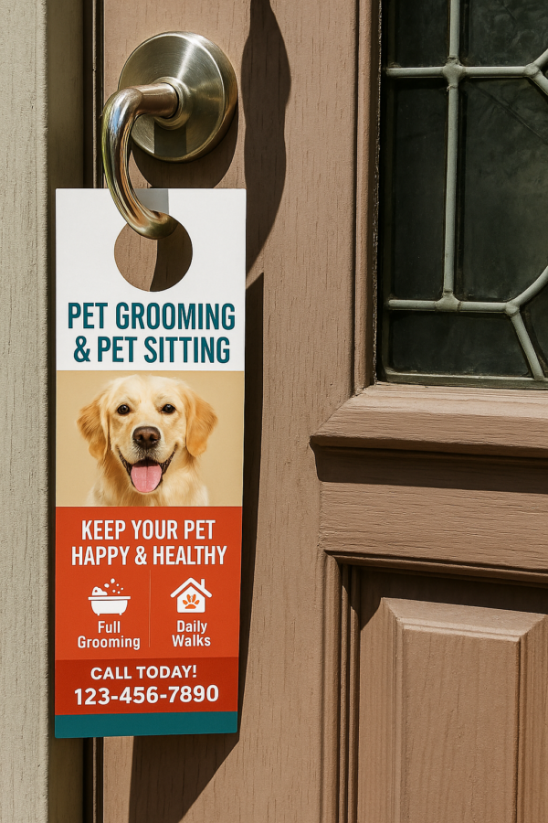 Free Door Hangers For Pet Sitters