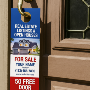 Free Door Hangers For Real Estate Listings & Open Houses
