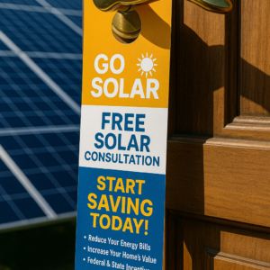 Free Door Hangers For Solar Promotions