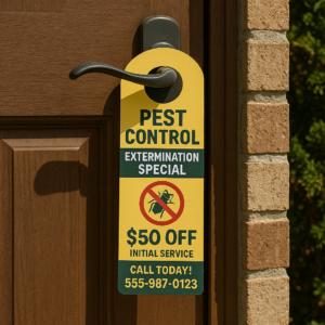 Free Door Hangers for Pest Control & Extermination Specials