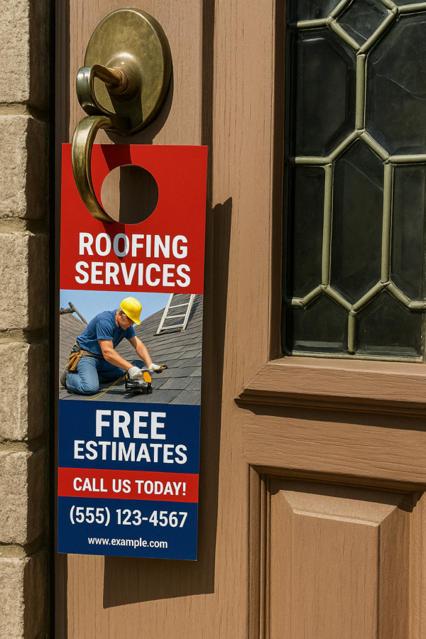 Free Door Hangers For Roofing Companies
