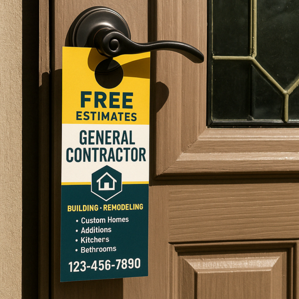 Free Door Hangers For General Contractors & Builders