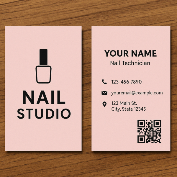 Free Nail Tech Business Cards – 200 Printed for Free