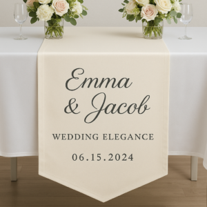 Wedding Elegance Custom Table Runners