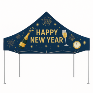 10x10 Aluminum Canopy Tent – New Year’s Edition