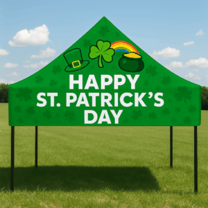 Día de San Patricio al aire libre