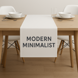 Minimalist Table Runners