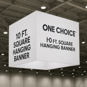 Banner ONE CHOICE en exhibició