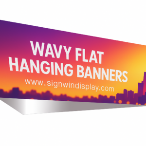 Banners Colgantes sobre la Ciudad