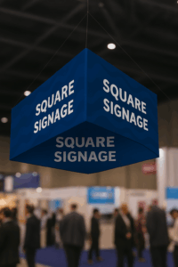 Hanging Banner Tapered Triangle Double-Sided