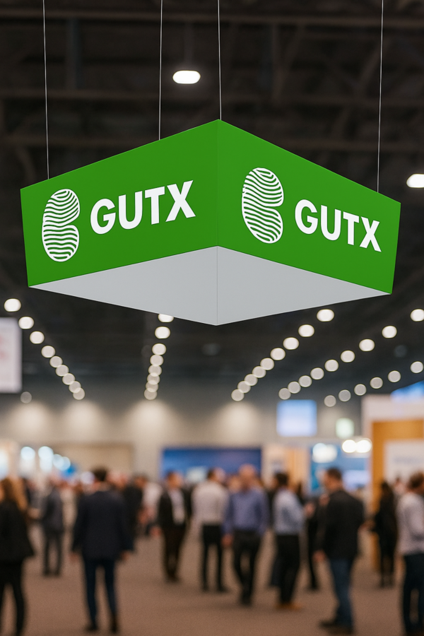 Señal de GUTX en exhibición