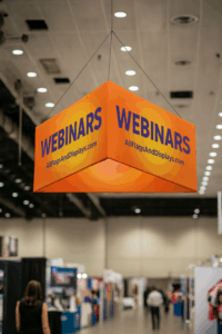 Banner de Webinarios en Exposición