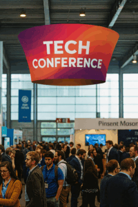 Conferencia Tecnológica en Exposición
