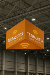 Exhibición de Banner Terracota