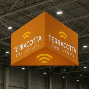 Exhibición de Banner Terracota