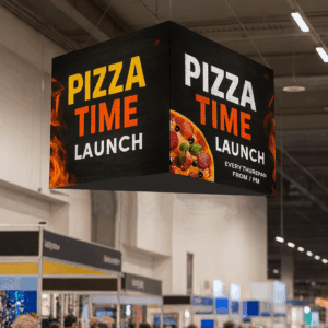 Lanzamiento de Pizza en Expo