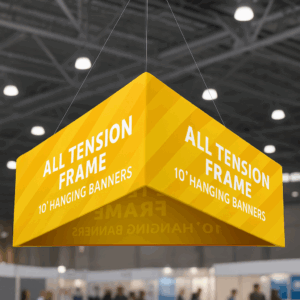 Banner en exposición de contrato