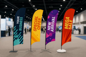 Exhibición de Banners Promocionales