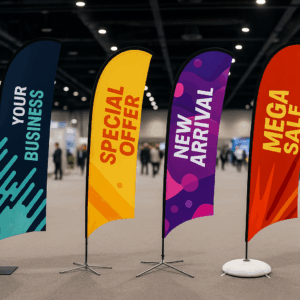 Exhibición de Banners Promocionales