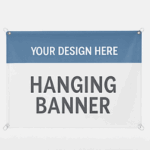Flat Hanging Banner